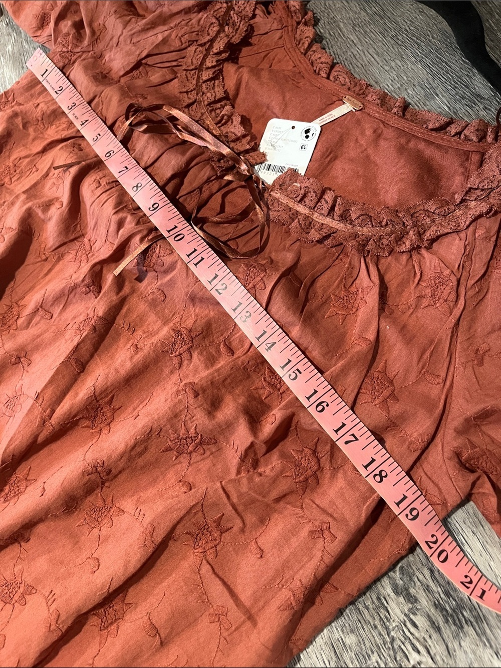 FREE PEOPLE NWT Juno Mini Dress / Canyon Sunset - Picture 8 of 8